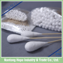 sterile medical absorbent wooden cotton swab